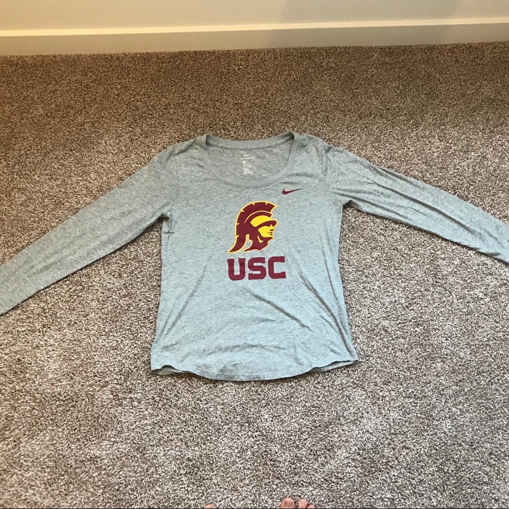 USC Trojans Gray Long Sleeve